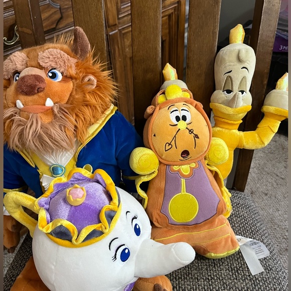 Disney Toys Disney Beauty And The Beast Plush Poshmark